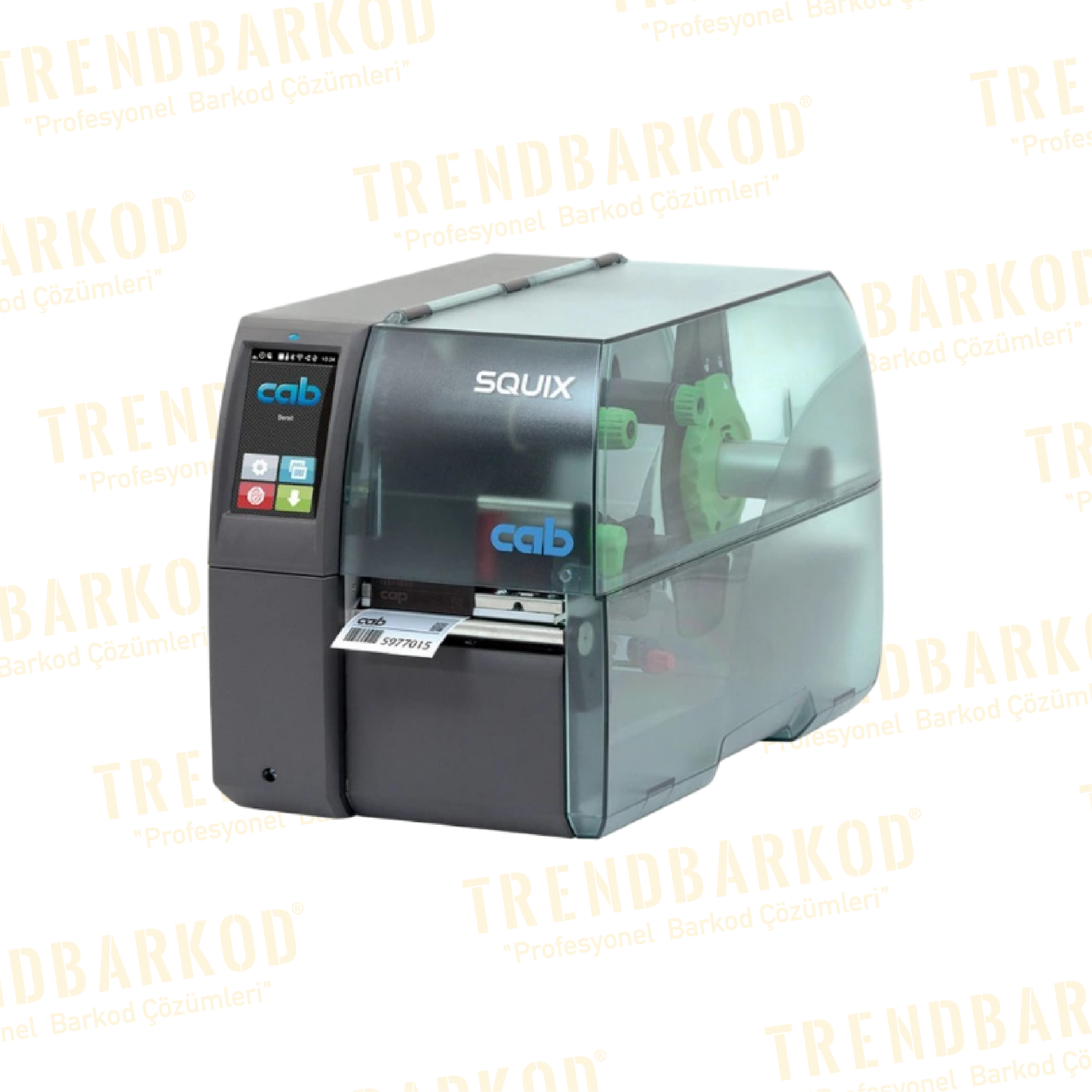 Cab Squix 4 Endüstriyel Barkod | Etiket Yazıcı (300 DPI)